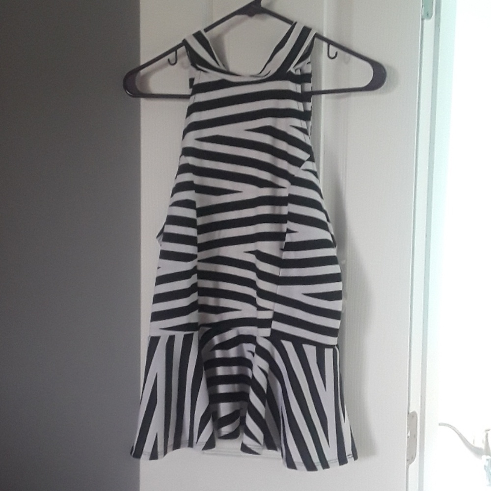 Charlotte Russe peplum top